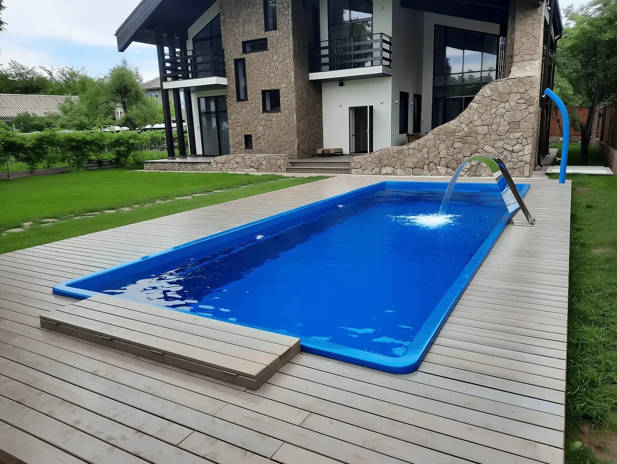 Композитный бассейн Laguna 9 — вид сверху в Санкт-Петербурге