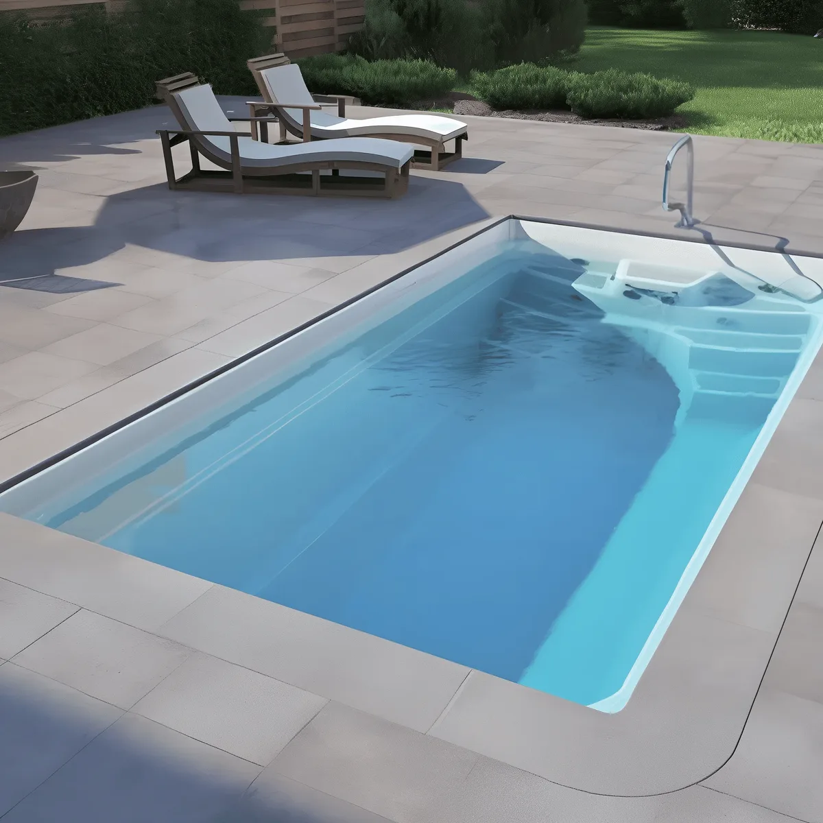 Композитный бассейн Laguna 5 — вид сверху в Санкт-Петербурге