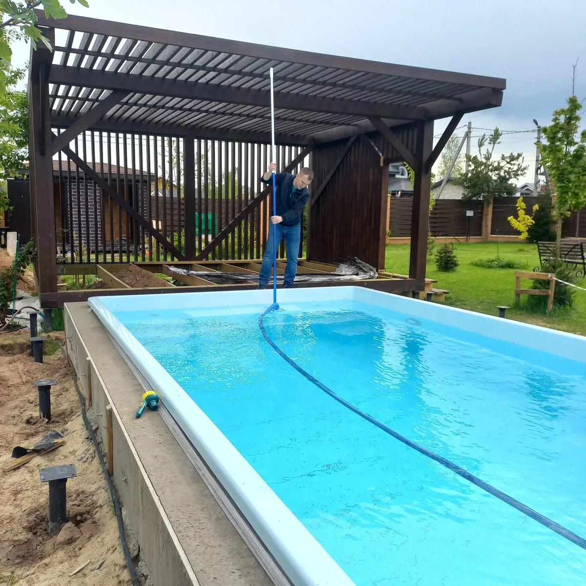 Копинговый бордюрный камень для бассейна Laguna в Санкт-Петербурге