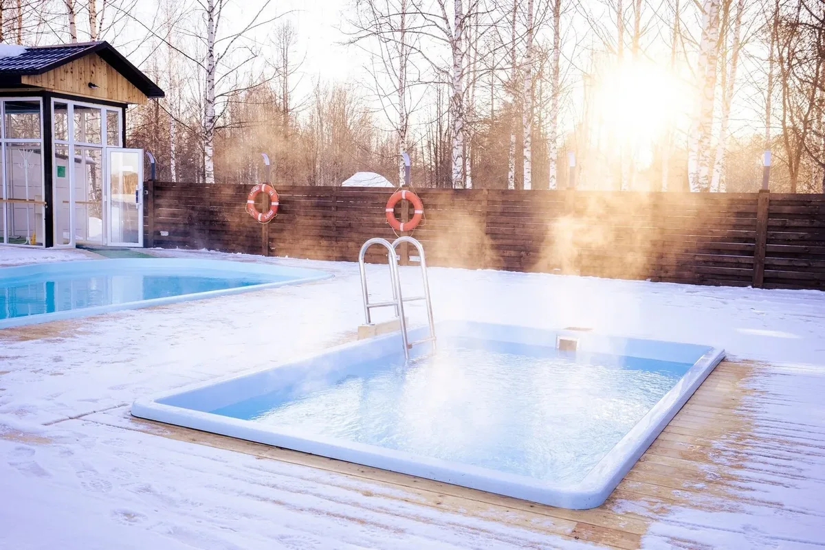 Композитный бассейн Laguna 4 — установка в Санкт-Петербурге