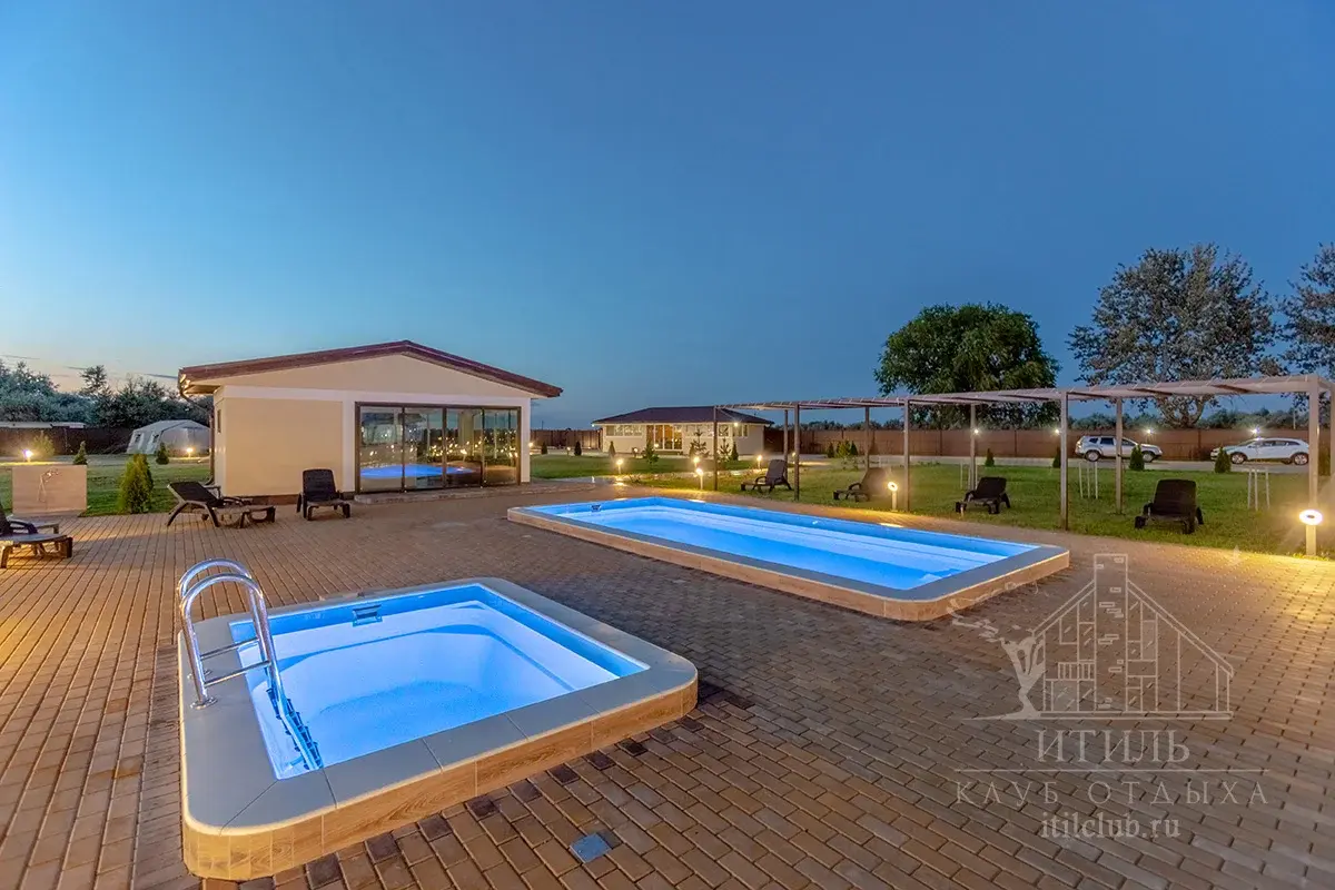 Композитная купель Laguna 3 — установка в Санкт-Петербурге