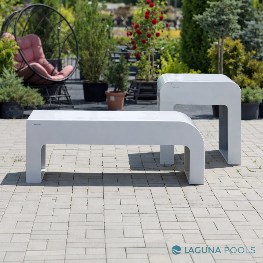 Торцевая лавочка — вид сбоку